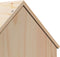 vidaXL - Kattenhuis - 41x50x50 - cm - massief - grenenhout