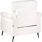 VIETAS - Fauteuil - Wit - Polyester