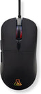 Bedrade gamingmuis - The G-Lab - KULT-COBALT - RGB - 12800 DPI - Zwart