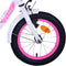 Volare Ashley Kinderfiets - Meisjesfiets - 14 inch - Wit Roze