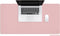 imoshion Bureau Onderlegger - 90 x 45 cm - Hoogwaardig kunstleer - Bureau Accessoires - Bureau Organizer - Antislip Muismat XXL - Inclusief draagriem - Roze