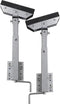 vidaXL - Stalen - frame - ondersteuning - voor - de - boot - aanhanger - 63-88 - cm - (set - van - 2)