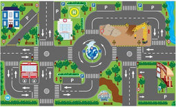 Kids Globe - Speelkleed Verkeer - LED verkeerslichten - 120x72 cm