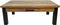 HSM Collection Salontafel Atlanta 125x75cm Rustiek Oud Teak/Metaal