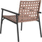 vidaXL - Tuinstoelen - 2 - stuks - Zwart - 79x56x73,5 - cm - Poly - Rattan