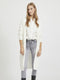 Vila Viril Long L/s Knit Cardigan - Dames Vest - Lange mouwen - White Alyssum