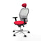 Piqueras y Crespo 2D086N1 - Bureaustoel - Verstelbare hoogte met hoofdsteun - Rood