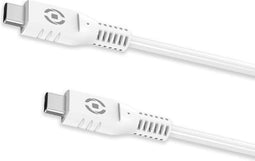 Cable USB C Celly USBCUSBCWH White 1 m