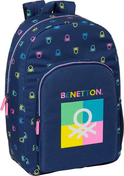 Safta Benetton Rugzak Blauw