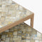 Mica Decorations Aaron Bijzettafel - Set van 2 - L38 x B38 x H48 cm - Metaal - Grijs (2 stuks)