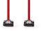 Nedis CCGB73050RD05 - S-ATA 150 kabel - 50cm - Rood