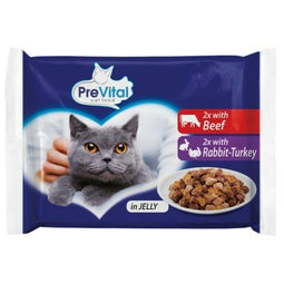 Kattenvoer Prevital 4 x 100 g
