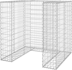 vidaXL - Schanskorf - voor - container - 110x100x110 - cm - gegalvaniseerd - staal