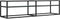 vidaXL - Tv-meubel - 160x40x40,5 - cm - gehard - glas - witmarmerkleurig