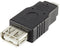 Renkforce RF-4097202 - USB 2.0 Adapter - 1x Micro-USB 2.0 B - 1x USB 2.0 bus A - Zwart