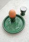 CABANAZ - bord, keramiek, SMALL PLATE, doorsnede 15.6 cm, donkergroen