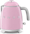 Smeg KLF05PKEU - Mini Waterkoker - 0,8L 1400W - Roze