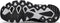 Craft V150 Engineered Hardloopschoenen Dames - Zwart / Wit | Maat: 36