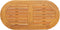 vidaXL - Tafelblad - 80x40x2,2 - cm - Ovaal - Massief - Acaciahout