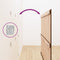 vidaXL - Wandhoofdbord - 166x3x110 - cm - massief - grenenhout - honingbruin