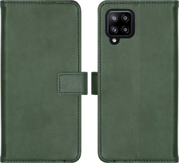 iMoshion Hoesje Geschikt voor Samsung Galaxy A42 Hoesje Met Pasjeshouder - iMoshion Luxe Bookcase - Groen