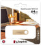 Kingston DataTraveler SE9 G3 - USB-stick 64GB - USB 3.2 Gen 1 - Goud