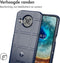 imoshion Hoesje Geschikt voor Nokia X20 / X10 Hoesje Siliconen - imoshion Rugged Shield Backcover - Blauw