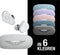 Fresh 'n Rebel Twins Move - True Wireless Sport Oordopjes - IPX4 Zweetbestendig - Wit