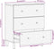 vidaXL - Bijzetkast - 60x33x75 - cm - massief - acaciahout