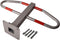 Parkeerbeugel - 465x750 mm - zwaar model - inclusief reflecterende tape