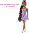Barbie Totally Hair Doll - Bruin, roze, blauw - Barbiepop