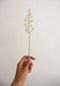 Voiler bloem van hout