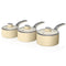 Swan SWPS3020CN Retro Cookware Set - Cream