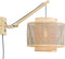 GOOD&MOJO Wandlamp Bhutan - Bamboe/Zwart - 55x44x45cm - Binnen Scandinavisch,Bohemian