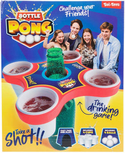 Gezelschapsspel Pong Hero met 4 Ballen en 4 Bekers