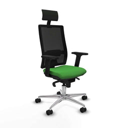 Bureaustoel met hoofdsteun Piqueras y Crespo 2D086N1 Groen