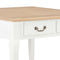 vidaXL - Salontafel - 80x80x50 - cm - hout - wit
