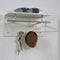 FMD Wandkapstok 72x29,3x34,5 cm wit