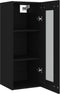 vidaXL - Wandkast - 34,5x34x90 - cm - zwart