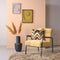 Dutch Decor KEE - Sierkussen 45x45 cm - fluffy - met zigzagstrepen – Chocolate Martini - multicolour - Inclusief binnenkussen