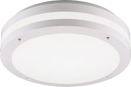 TRIO PIAVE - Plafondlamp - Bewegingssensor - Wit mat - IP54 (1 stuk)