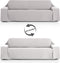 Bankhoes Eysa SILVER Lichtgrijs 230 x 270 cm