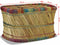 vidaXL - Salontafel - met - chindi - details - bamboe - meerkleurig