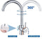 Auralum JLK0501 - 3-Weg Keukenkraan - Warm en koud water en gefilterd water - Zilver