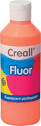 Plakkaatverf creall fluor oranje 250ml | Fles a 250 milliliter | 6 stuks