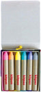 Kitpas Art Crayons - Waskrijt - 6 pastelkleuren - Ecru (6 stuks)