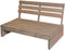 Pro Garden Tuinbank - Palletbank - 2-zits - Grey Wash