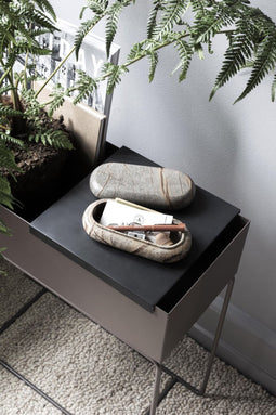 Ferm Living - Tray For Plant Box - Black Brass (5752)