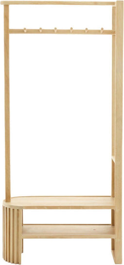 Light&living Kapstok 85x30x180 cm GAIOS mango hout naturel