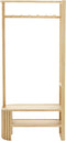 Light&living Kapstok 85x30x180 cm GAIOS mango hout naturel